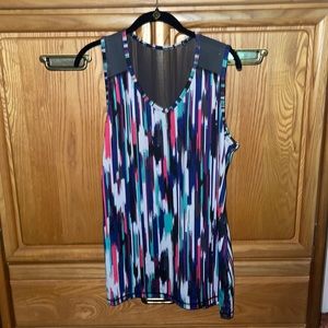 Work out tunic goes great with black leggings!